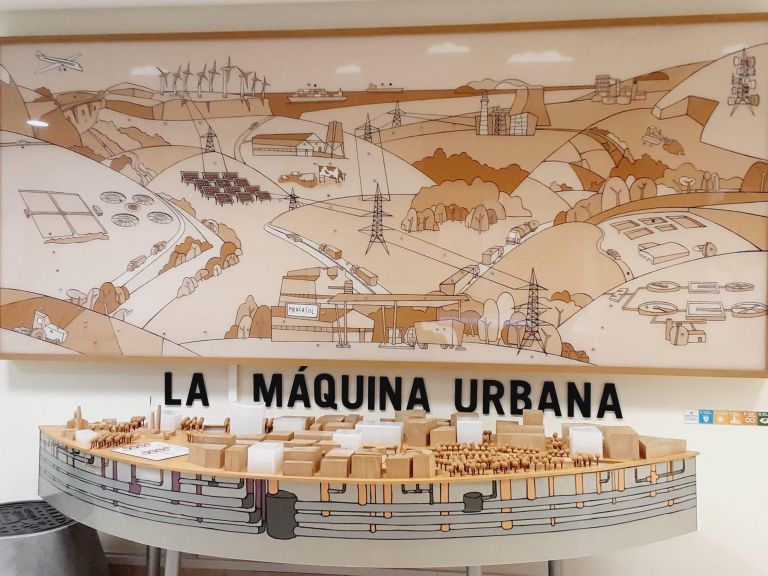 Fotografía sobre La Máquina urbana