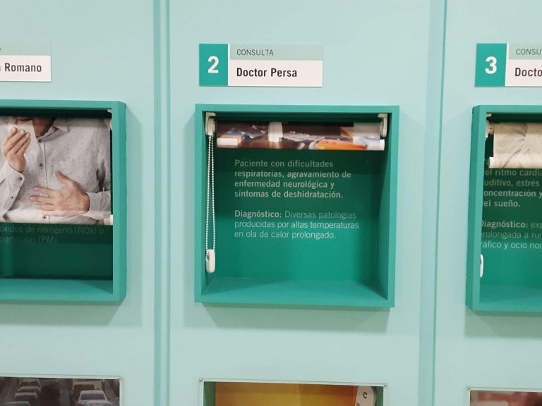 Fotografía sobre el centro de salud