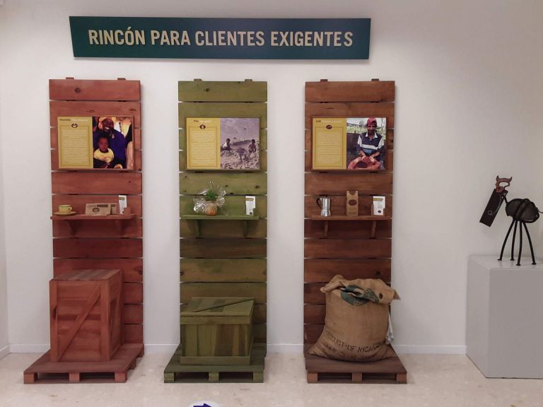 Fotografía sobre el supermercado